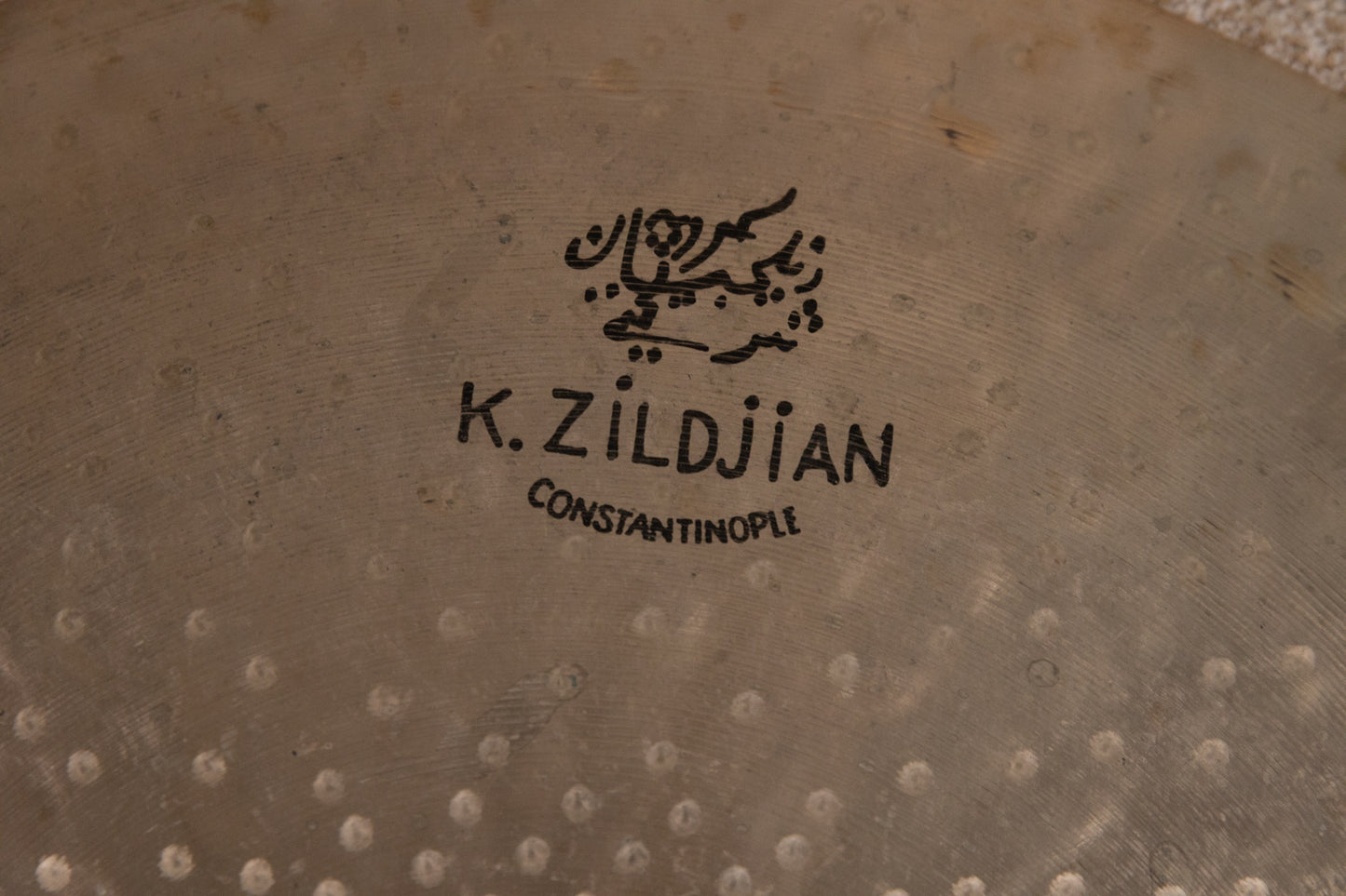Zildjian 22" K Constantinople Thin Overhammered Ride Cymbal 2162g