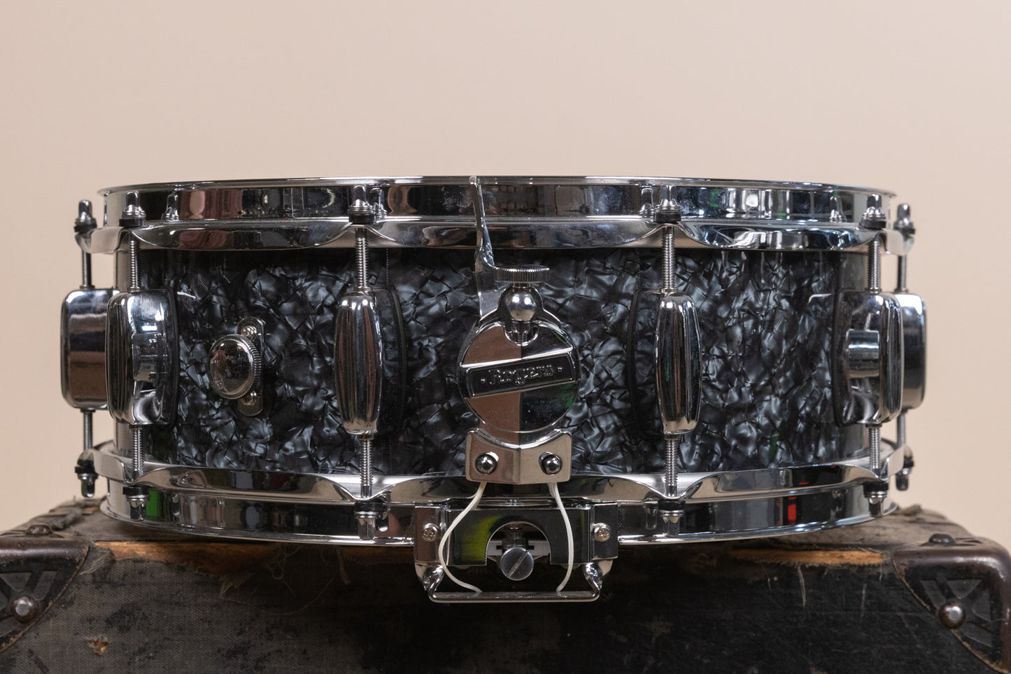 Rogers 5x14 Black Diamond Pearl Dyna-Sonic Snare Drum
