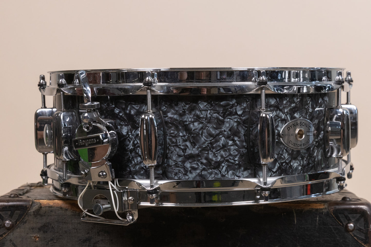 Rogers 5x14 Black Diamond Pearl Dyna-Sonic Snare Drum