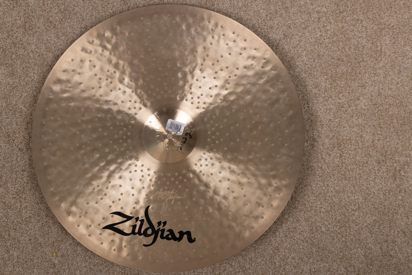 Zildjian 22" K Constantinople Thin Overhammered Ride Cymbal 2162g