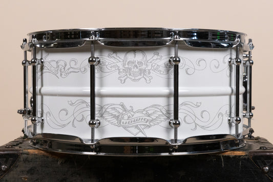 Ludwig 6.5x14 Corey Miller Signature Steel Snare Drum