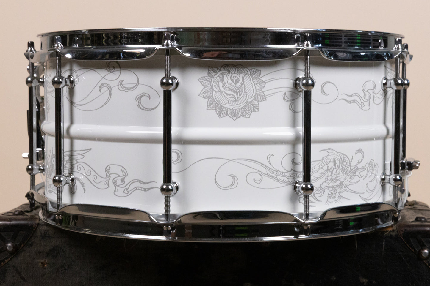 Ludwig 6.5x14 Corey Miller Signature Steel Snare Drum