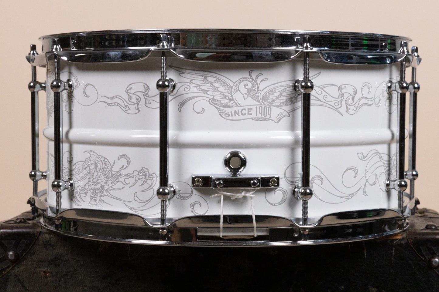 Ludwig 6.5x14 Corey Miller Signature Steel Snare Drum