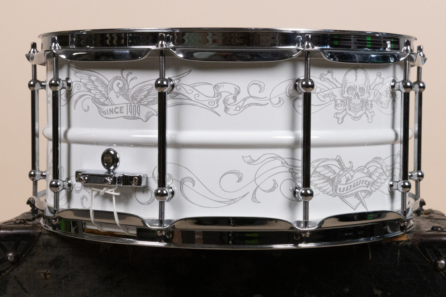 Ludwig 6.5x14 Corey Miller Signature Steel Snare Drum