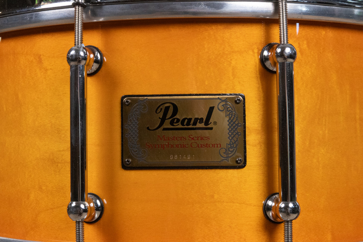 Pearl Symphonic 6.5x14 6-Ply Maple Snare Drum