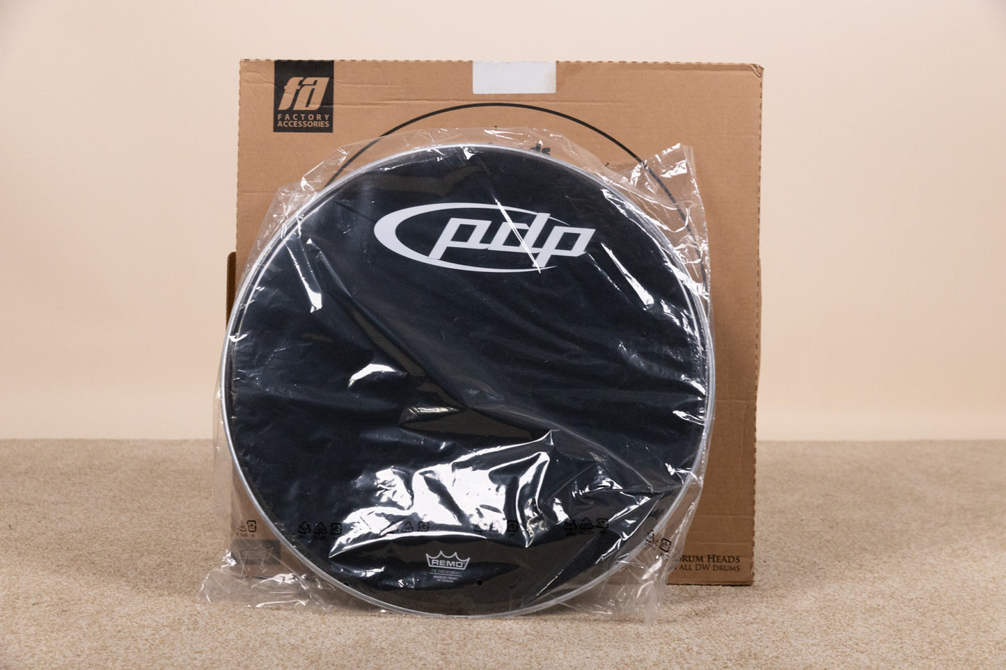 PDP 22" Gloss Black Bass Drum Head