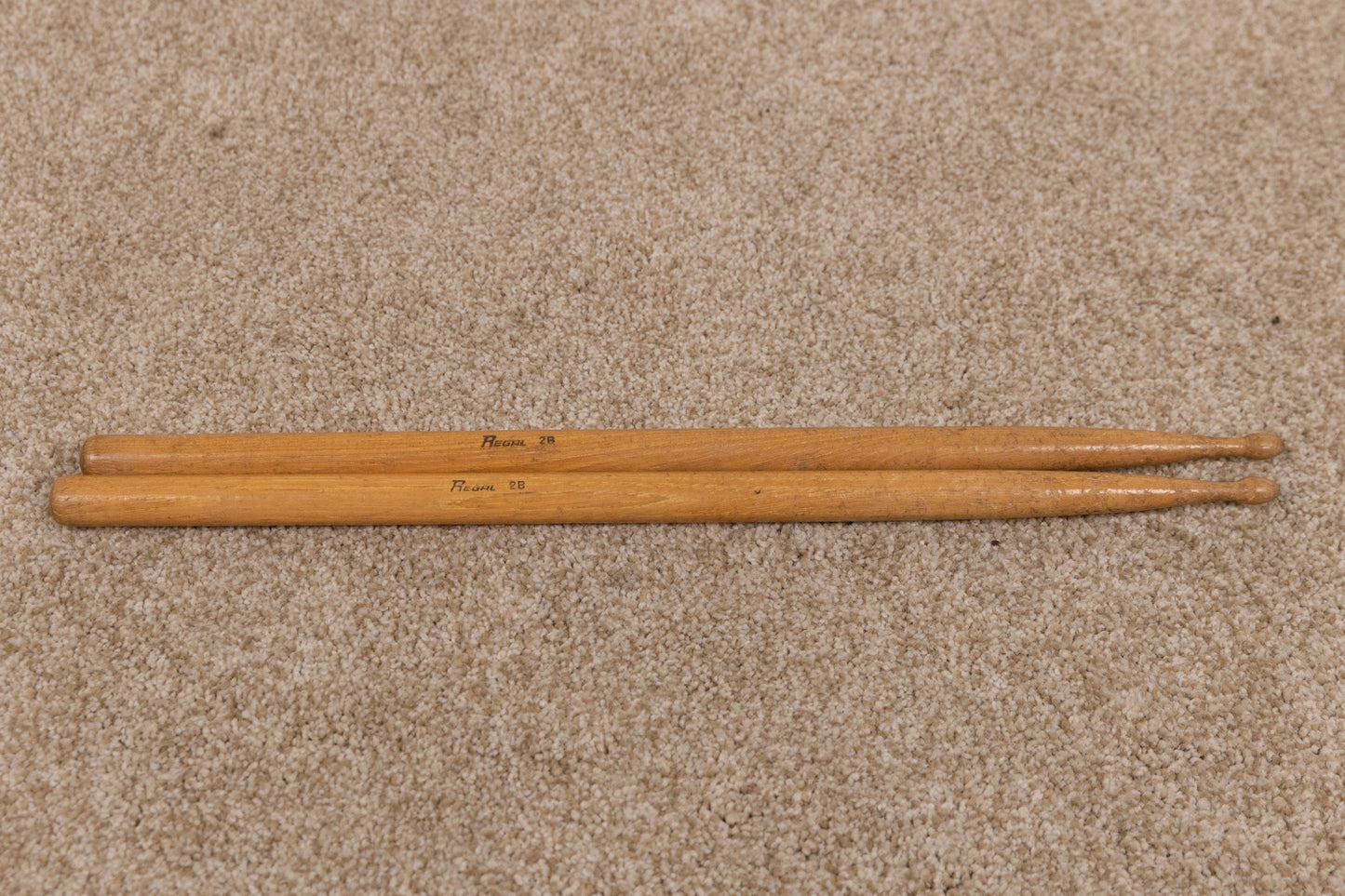 Vintage Regal Tip 2B Drum Sticks
