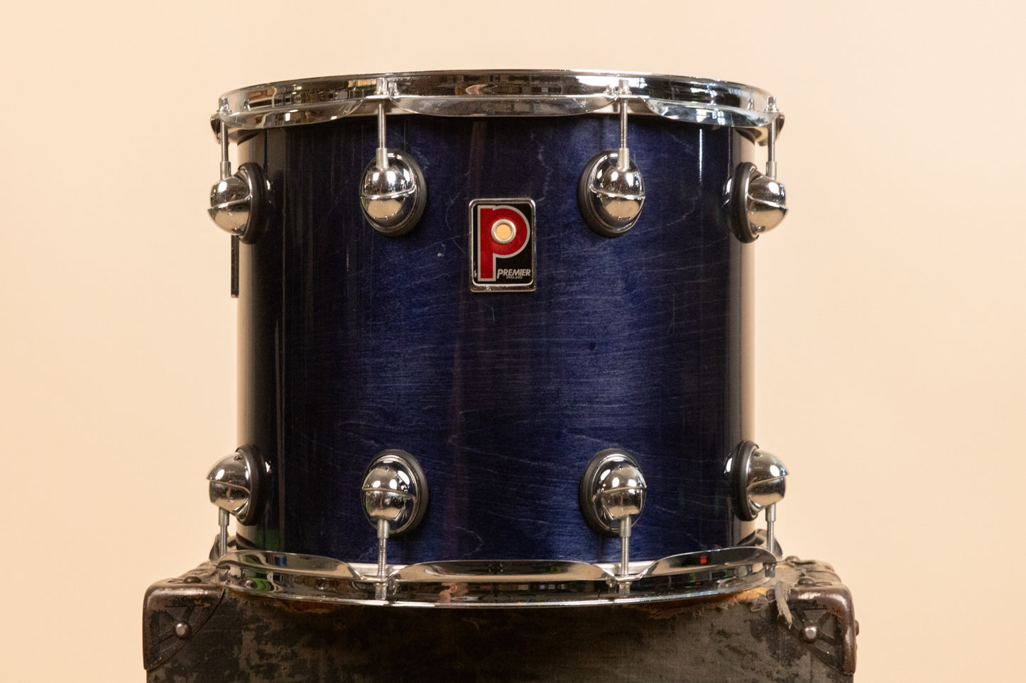 1990s Premier 12x14 Cobalt Blue Tom
