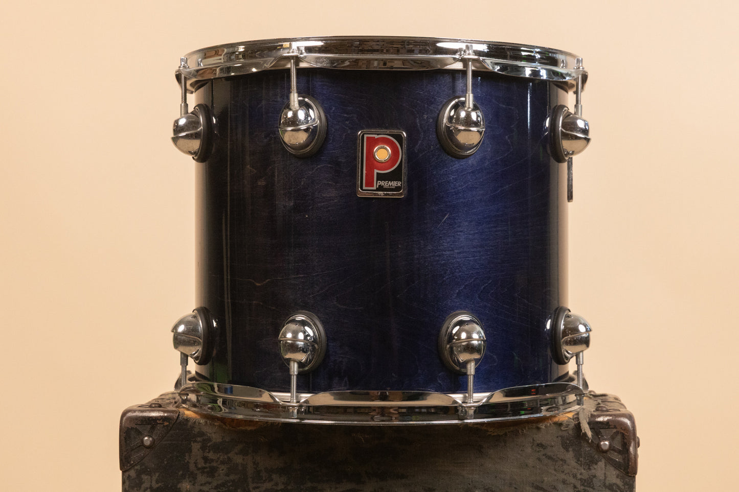 1990s Premier 12x14 Cobalt Blue Tom