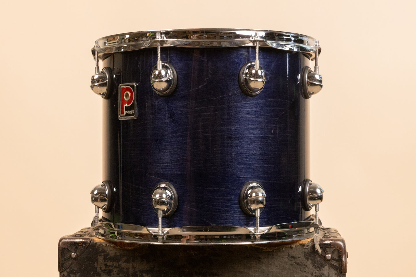 1990s Premier 12x14 Cobalt Blue Tom
