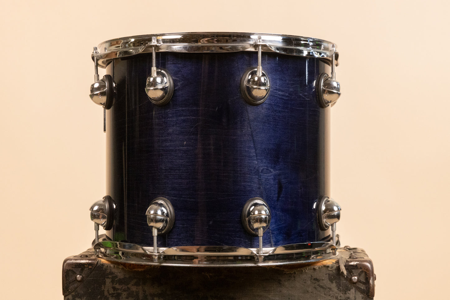 1990s Premier 12x14 Cobalt Blue Tom