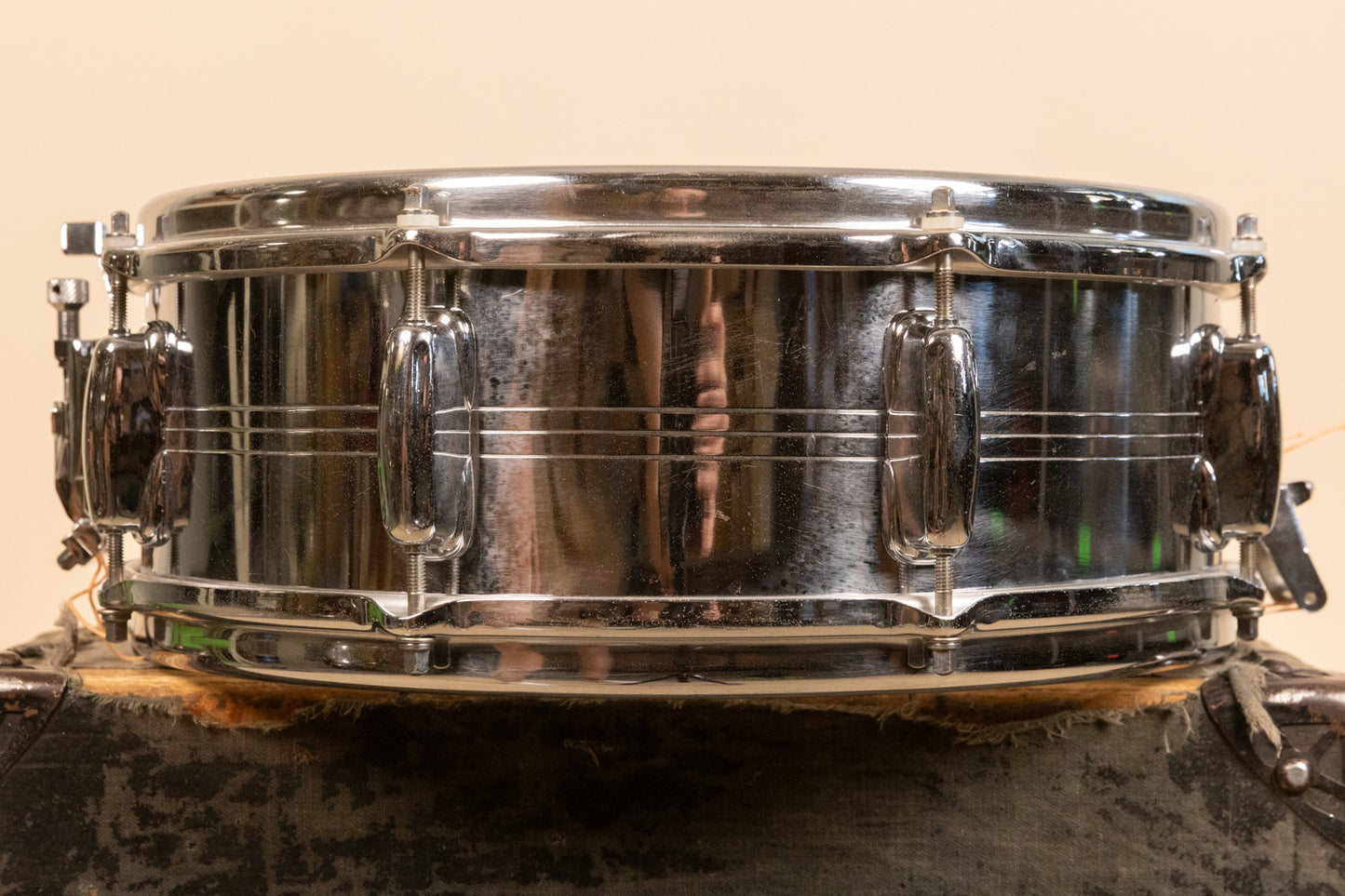 1960s Slingerland 5x14 Gene Krupa Sound King Snare Drum