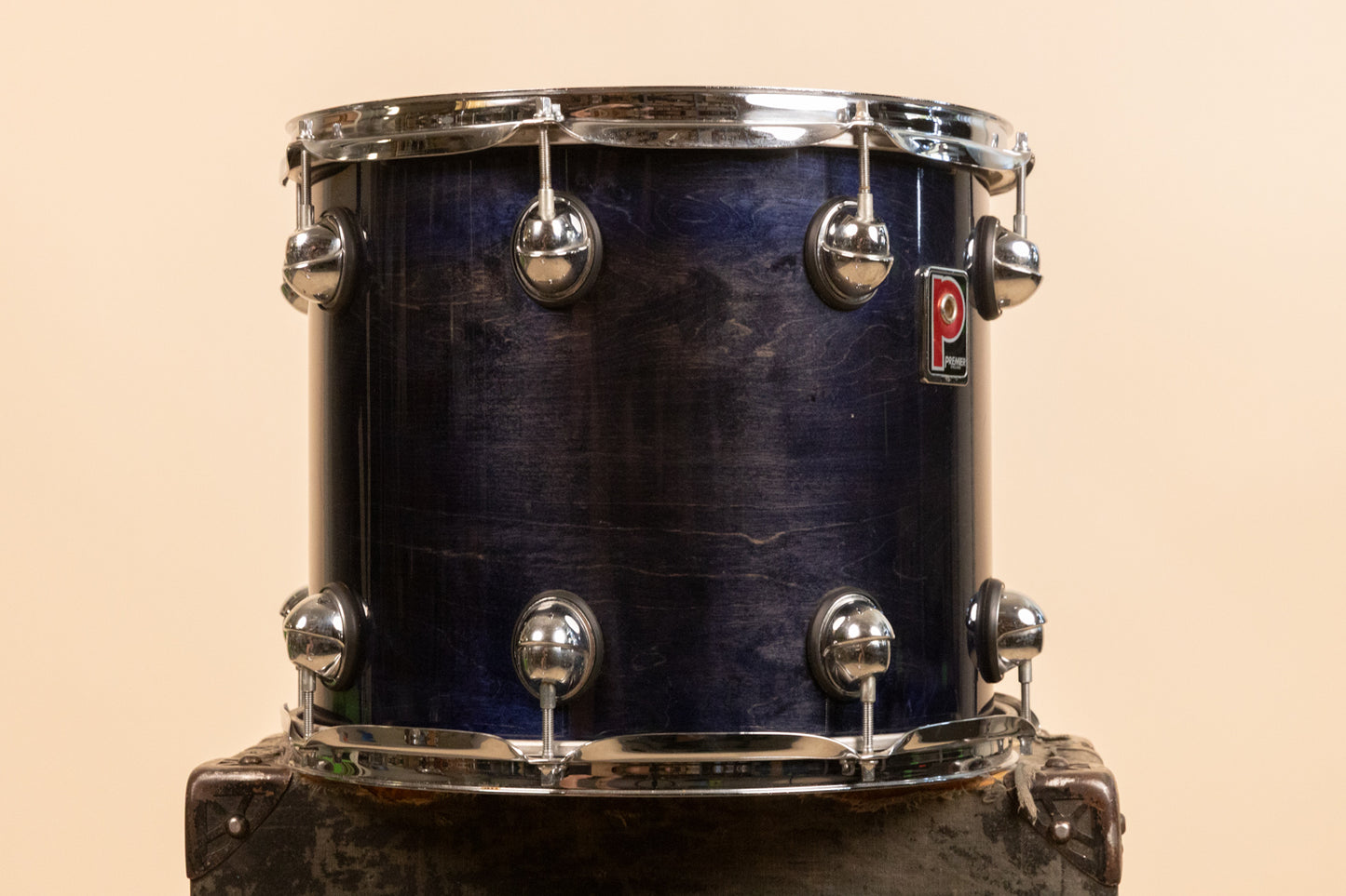 1990s Premier 12x14 Cobalt Blue Tom