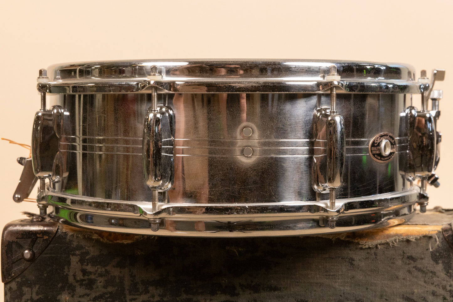 1960s Slingerland 5x14 Gene Krupa Sound King Snare Drum
