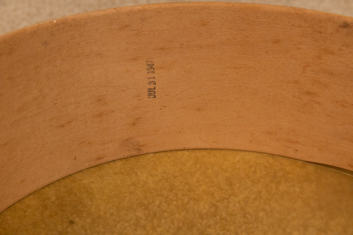 Vintage 5x14 Thumb Style Mystery Snare Drum