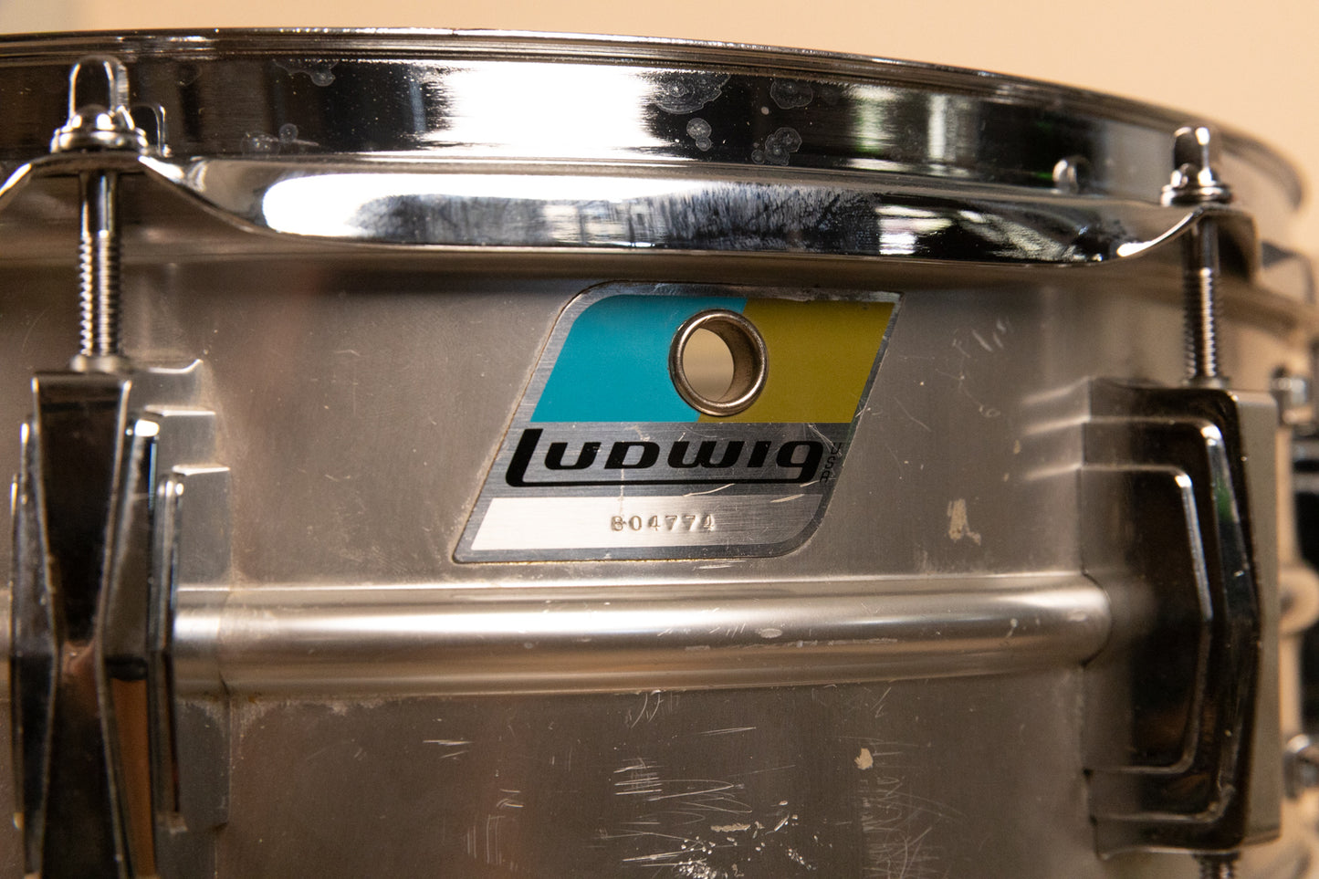 1970s Ludwig 5x14 Acrolite Snare Drum