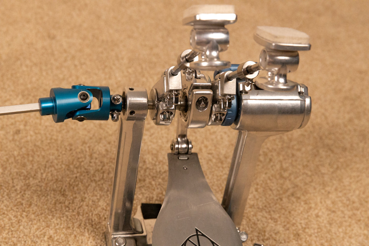 Dixon Precision Coil Compression Spring Direct Drive Double Bass Drum Pedal