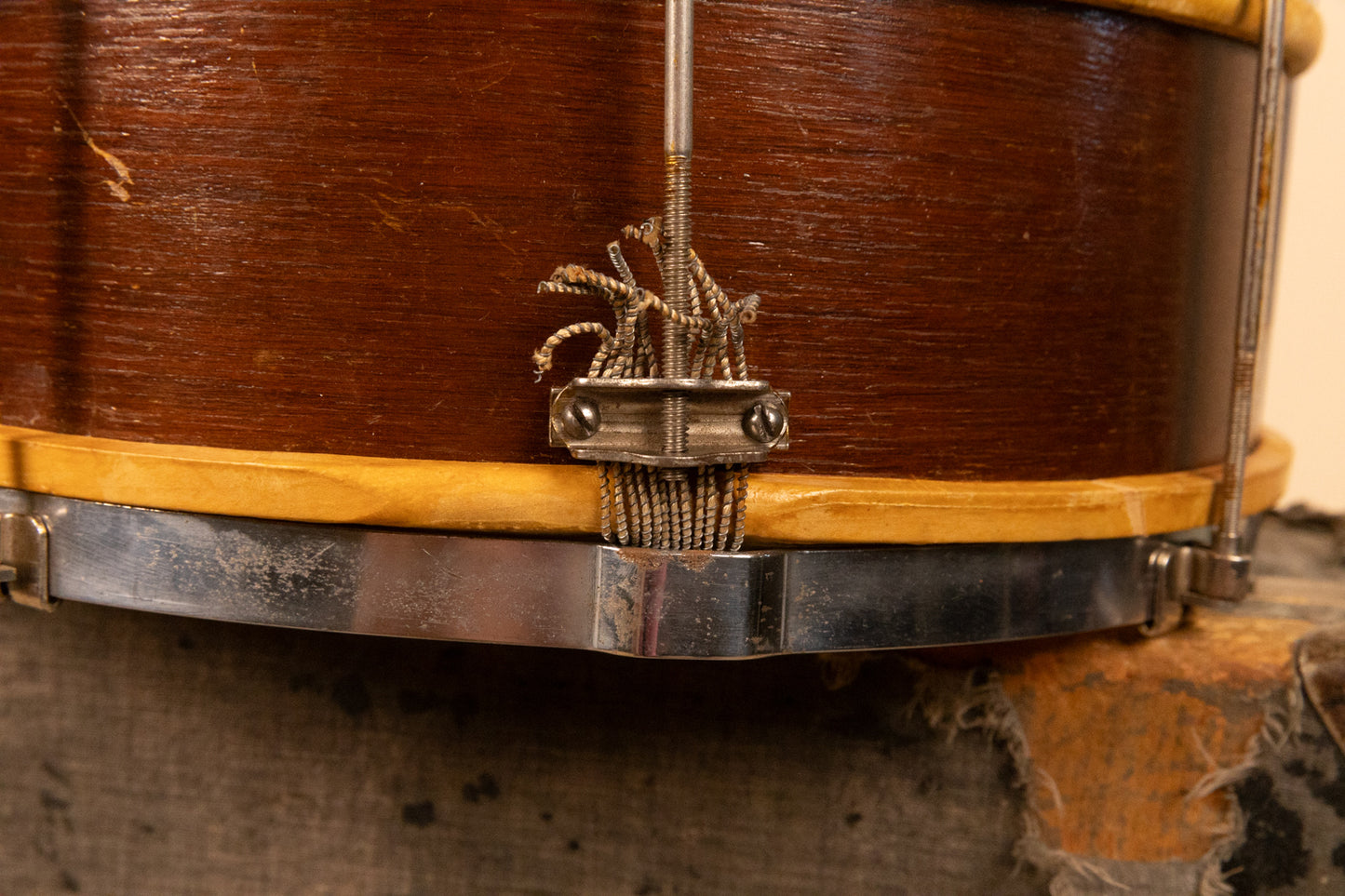 Vintage 5x14 Thumb Style Mystery Snare Drum
