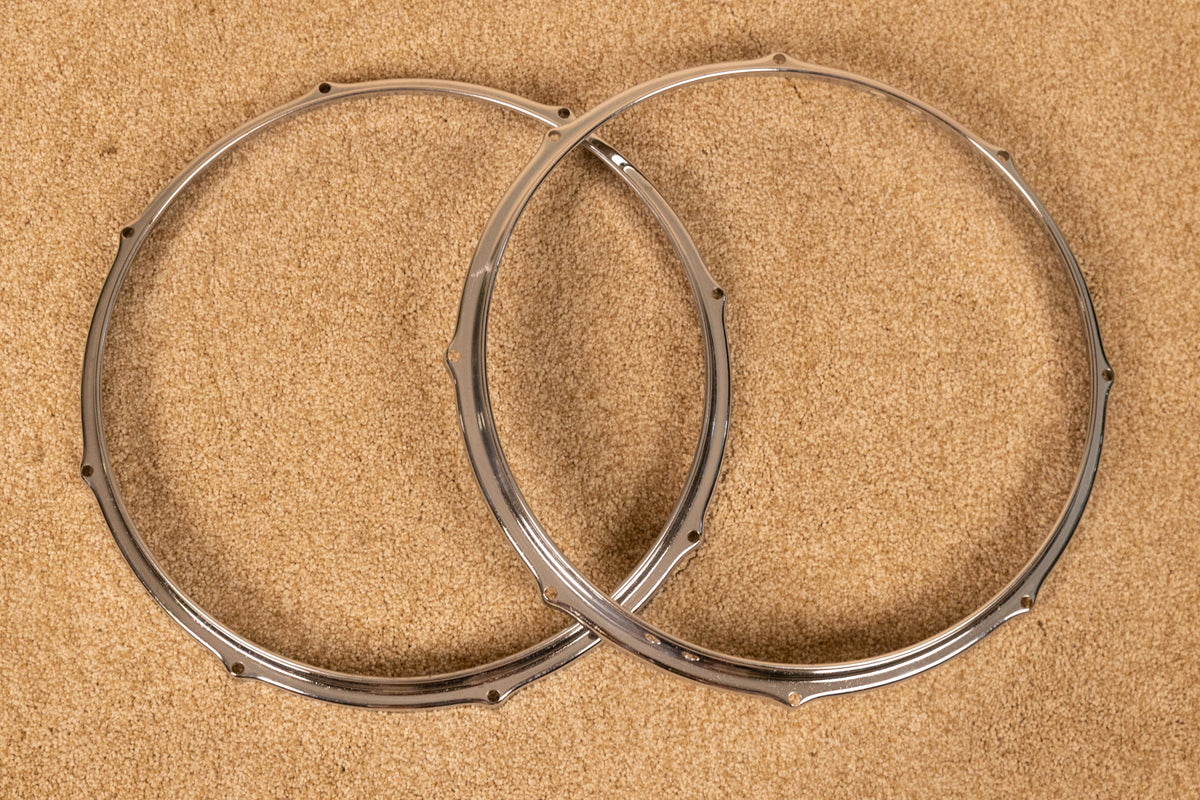 Vintage Sonor 14" Snare Drum Hoops (Pair)
