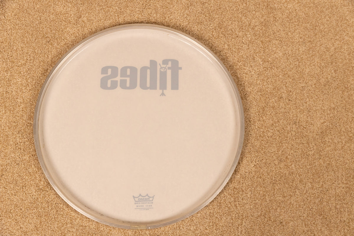 Vintage Fibes 18" Resonant Logo Bass Drum Head