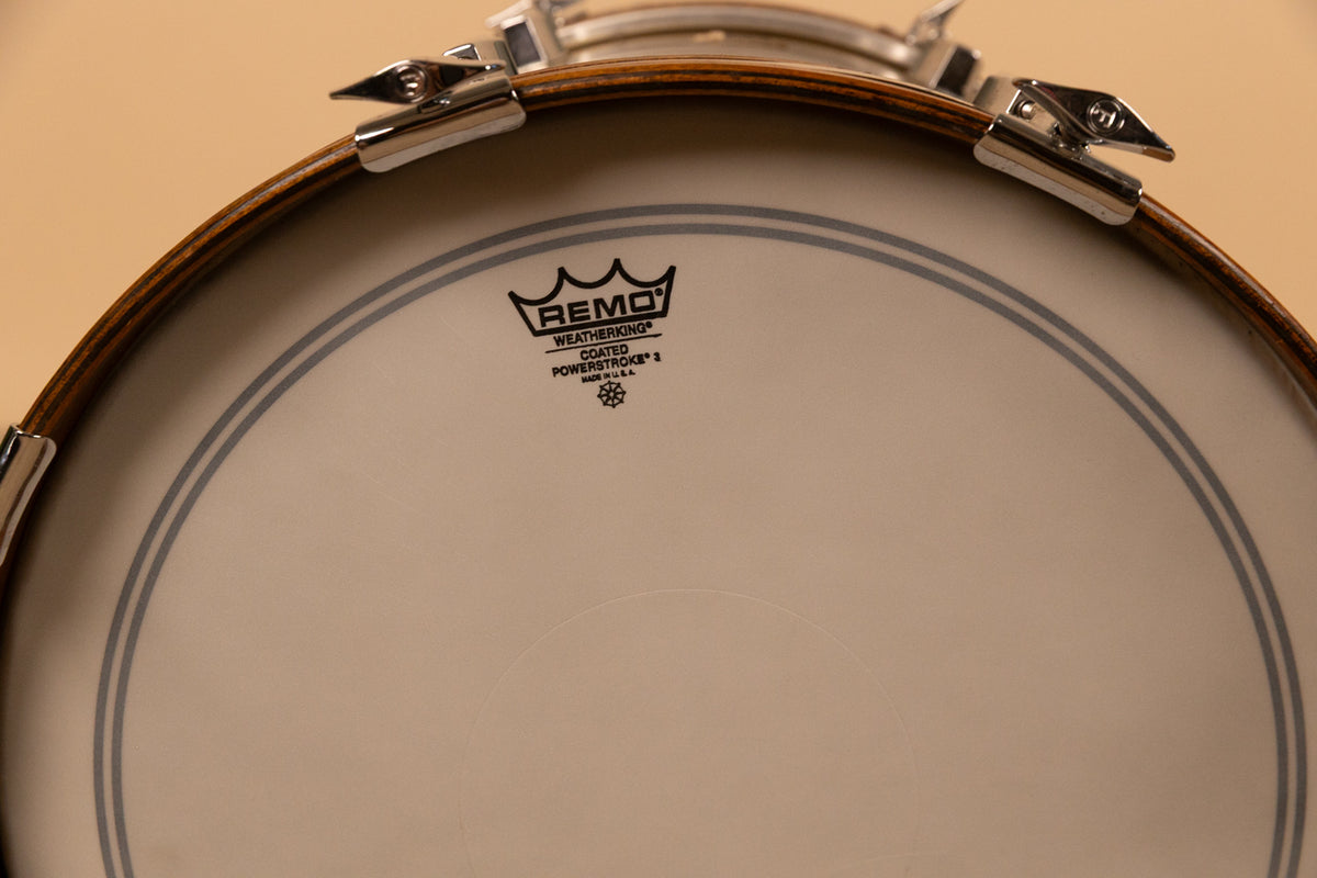 Vintage Fibes 14x18 "Brushed Brass" Bass Drum