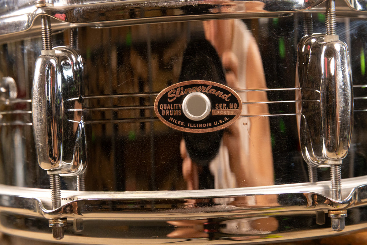 1960s Slingerland 5x14 Gene Krupa Sound King Snare Drum