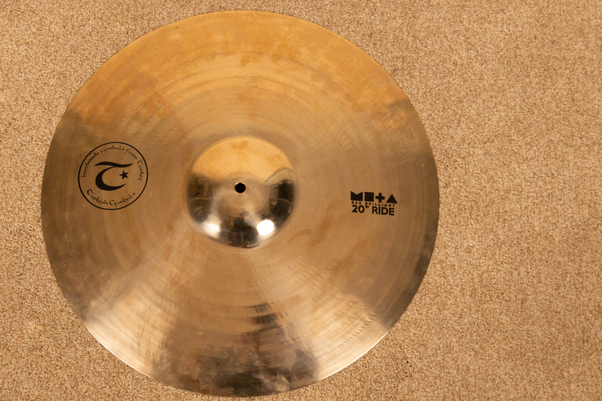 Turkish Meta 20" Brilliant Ride Cymbal 2252g