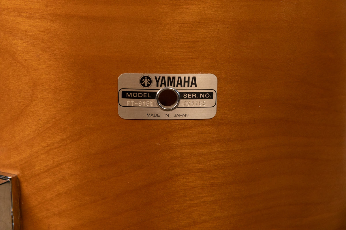 Vintage Yamaha 16x16 Real Wood Tunable Floor Tom