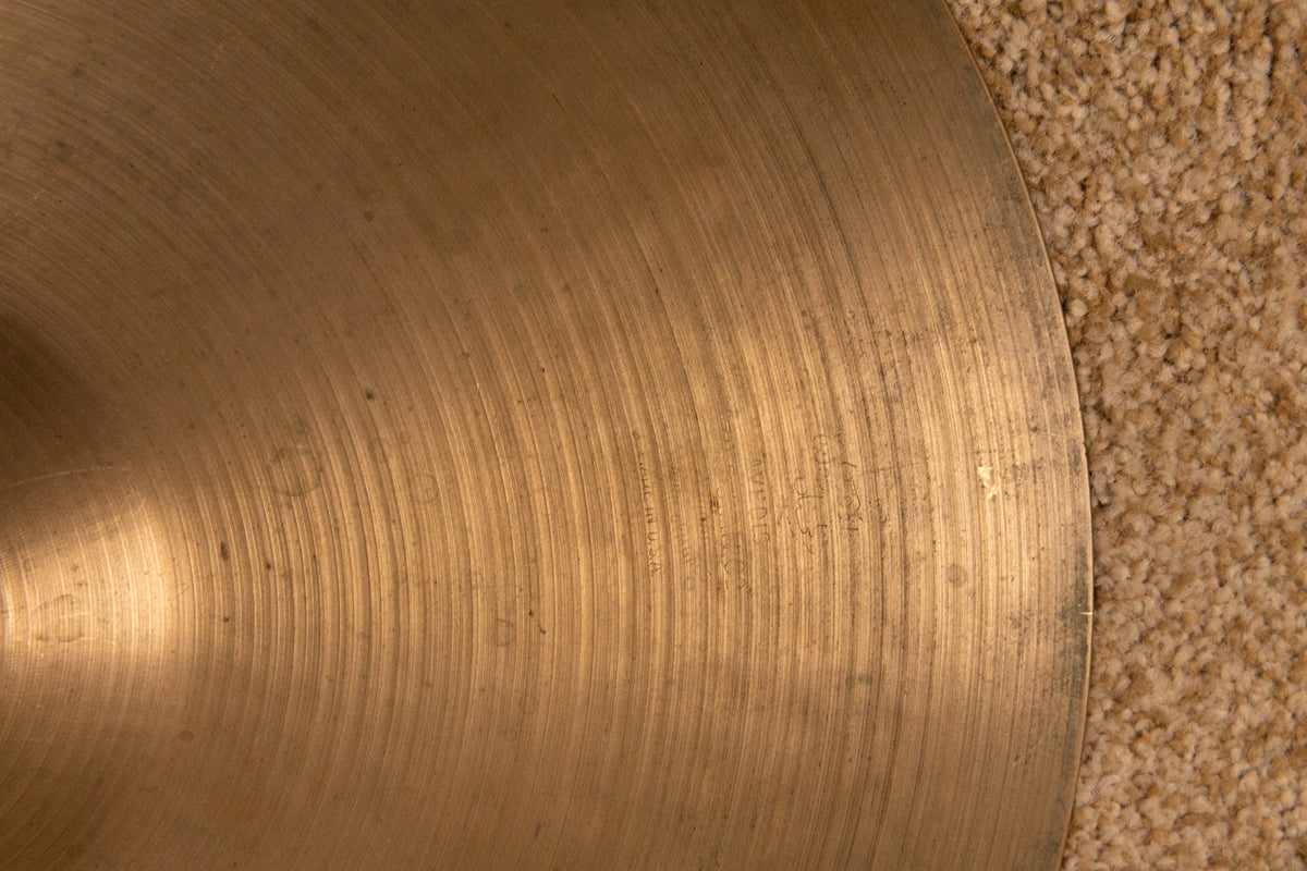 1970s Zildjian A 14" New Beat Bottom Hi Hat Cymbal 1527g
