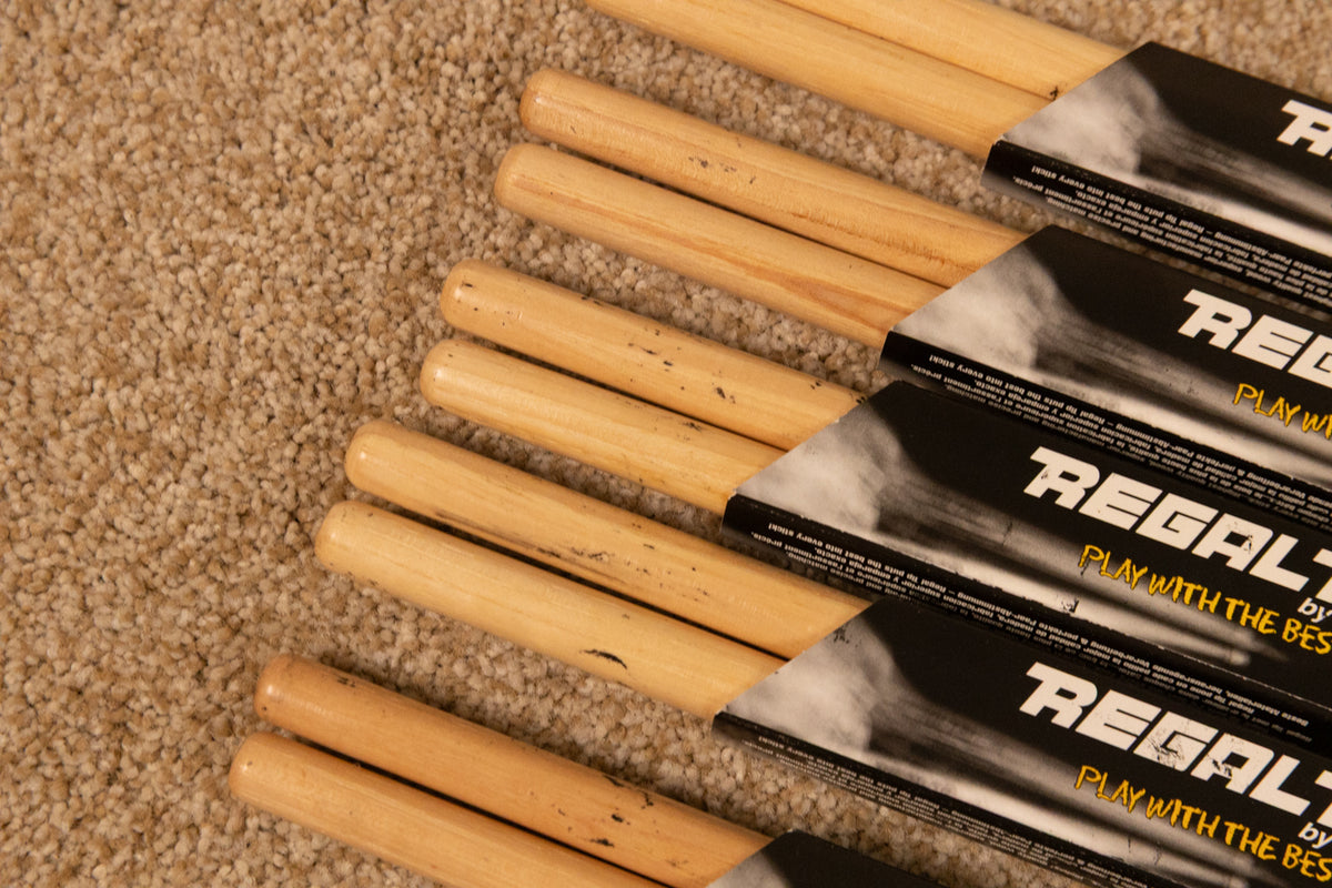 Regal Tip Jake Hanna Nylon Tip Drum Sticks (4 Pairs)