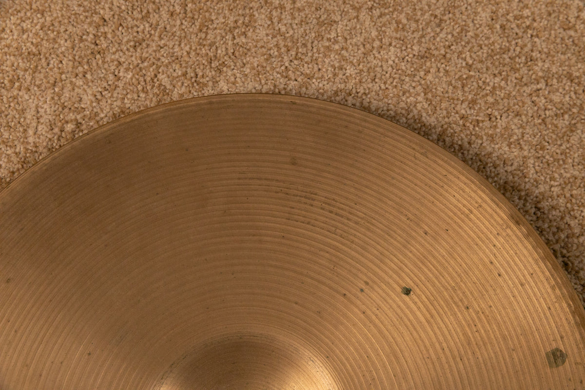 1970s Zildjian A 14" New Beat Bottom Hi Hat Cymbal 1527g