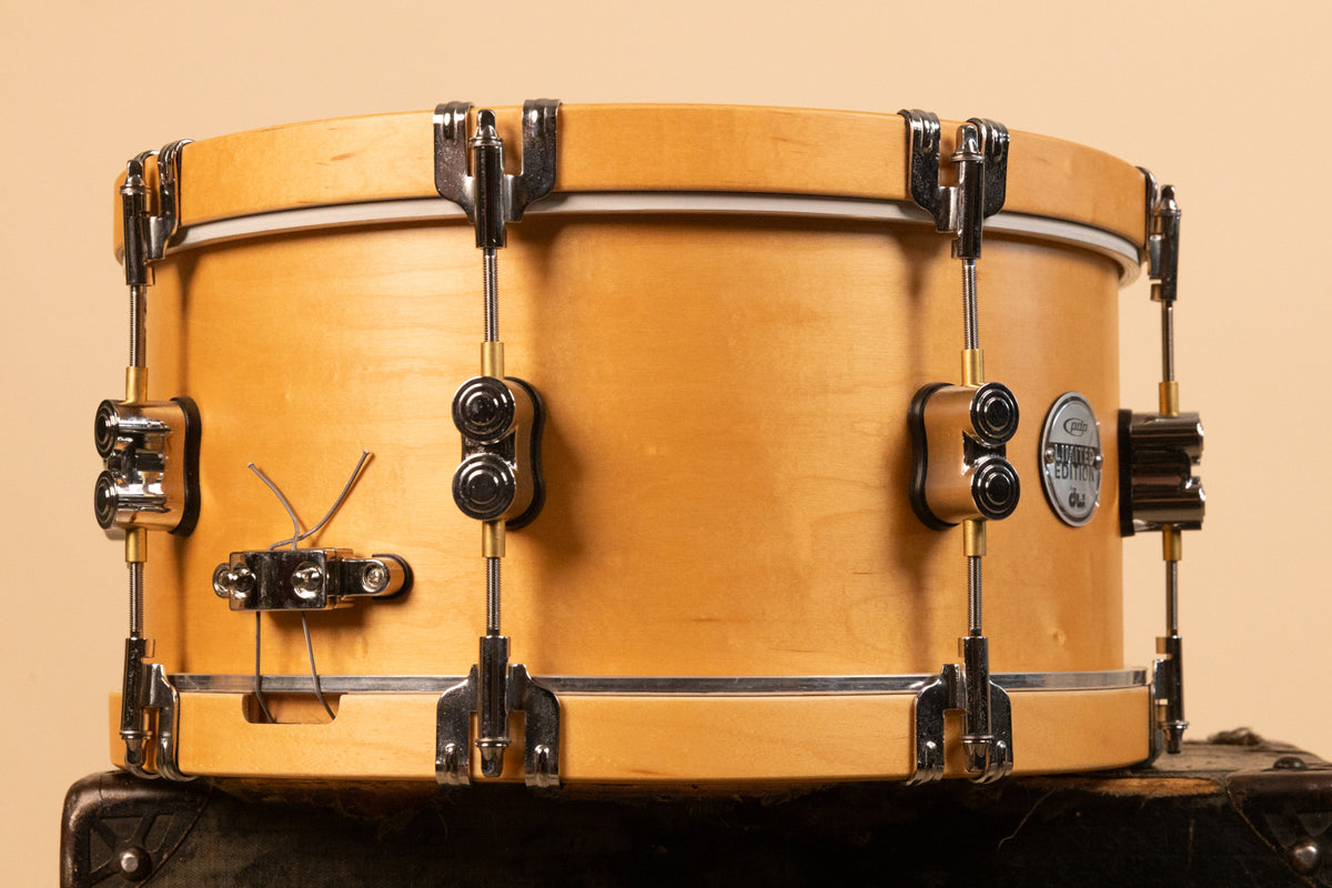 PDP 6.5x14 Concept Maple Snare Natural w/ Natural Hoops
