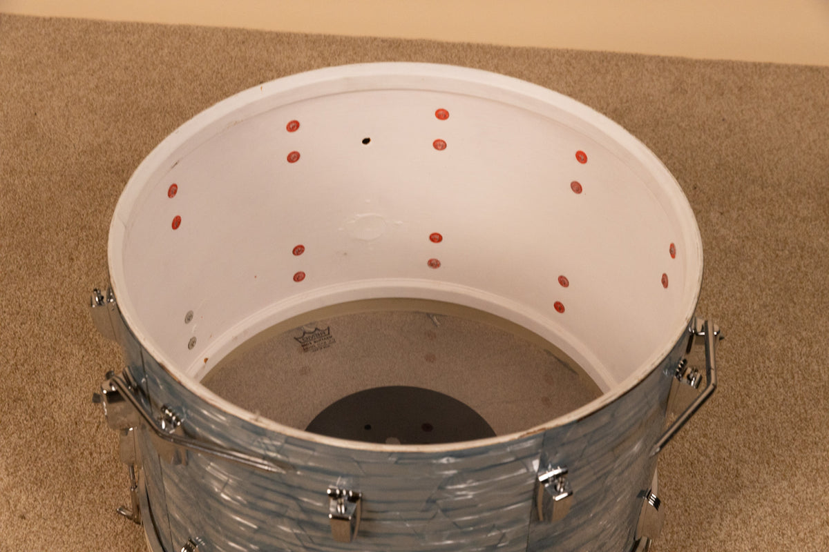 1960s Ludwig 14x22 Sky Blue Pearl Bass Drum