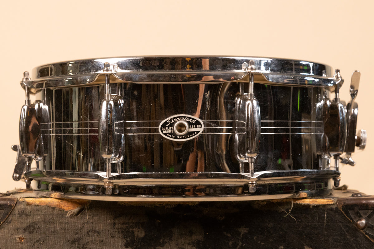 1970s Slingerland 5x14 Sound King Snare Drum