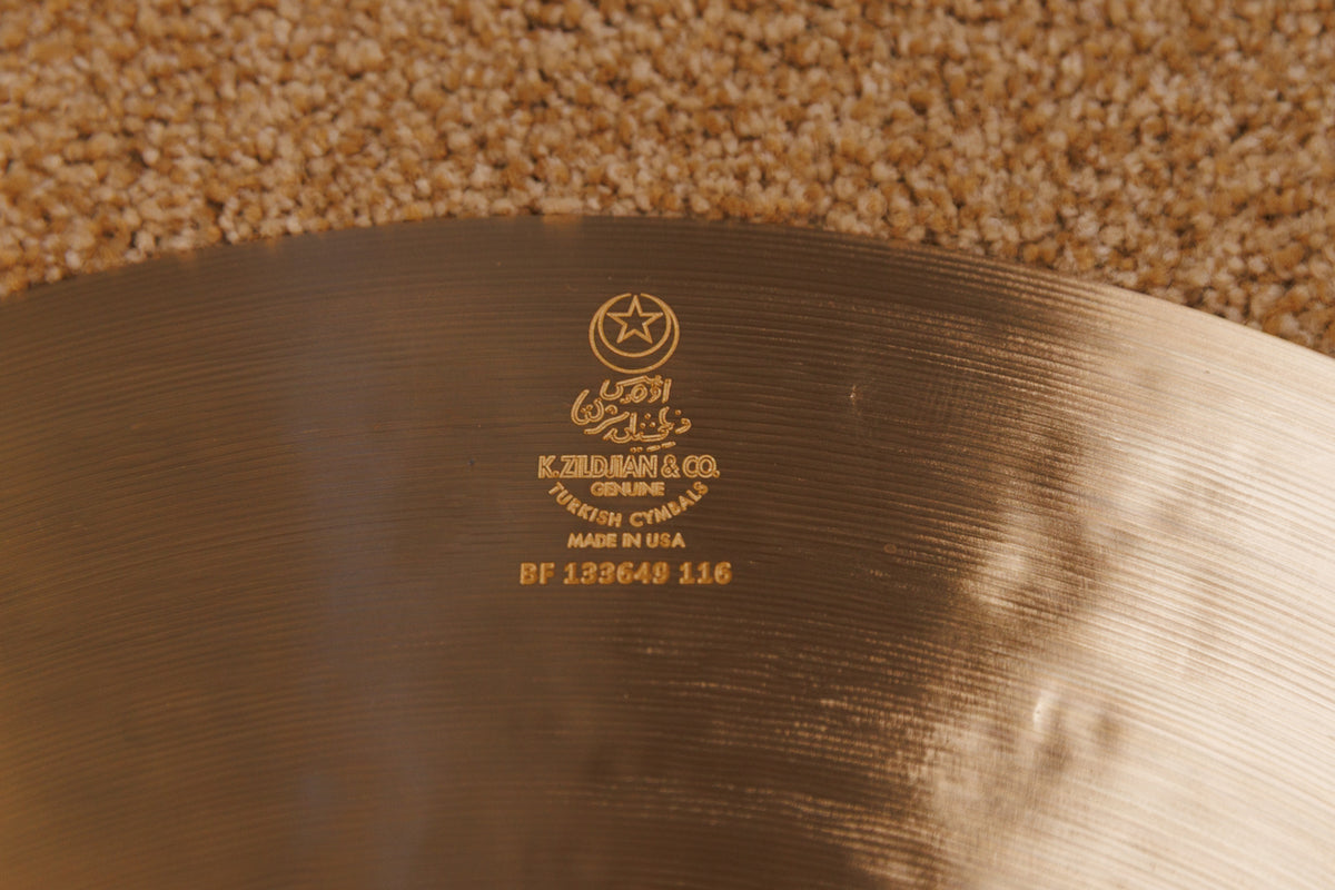 Zildjian 19" K Dark Thin Crash Cymbal 1471g