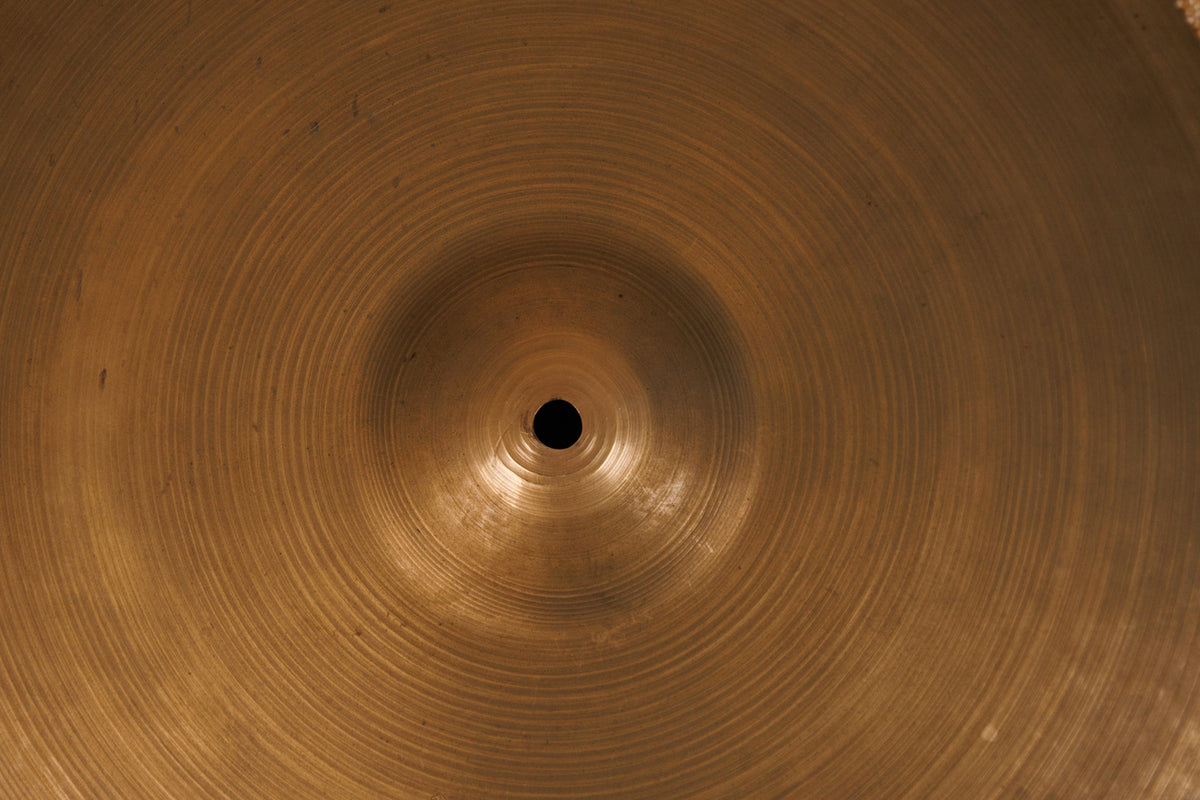 1950s Zildjian A 15" Thin Hi Hat Cymbals 874g 910g