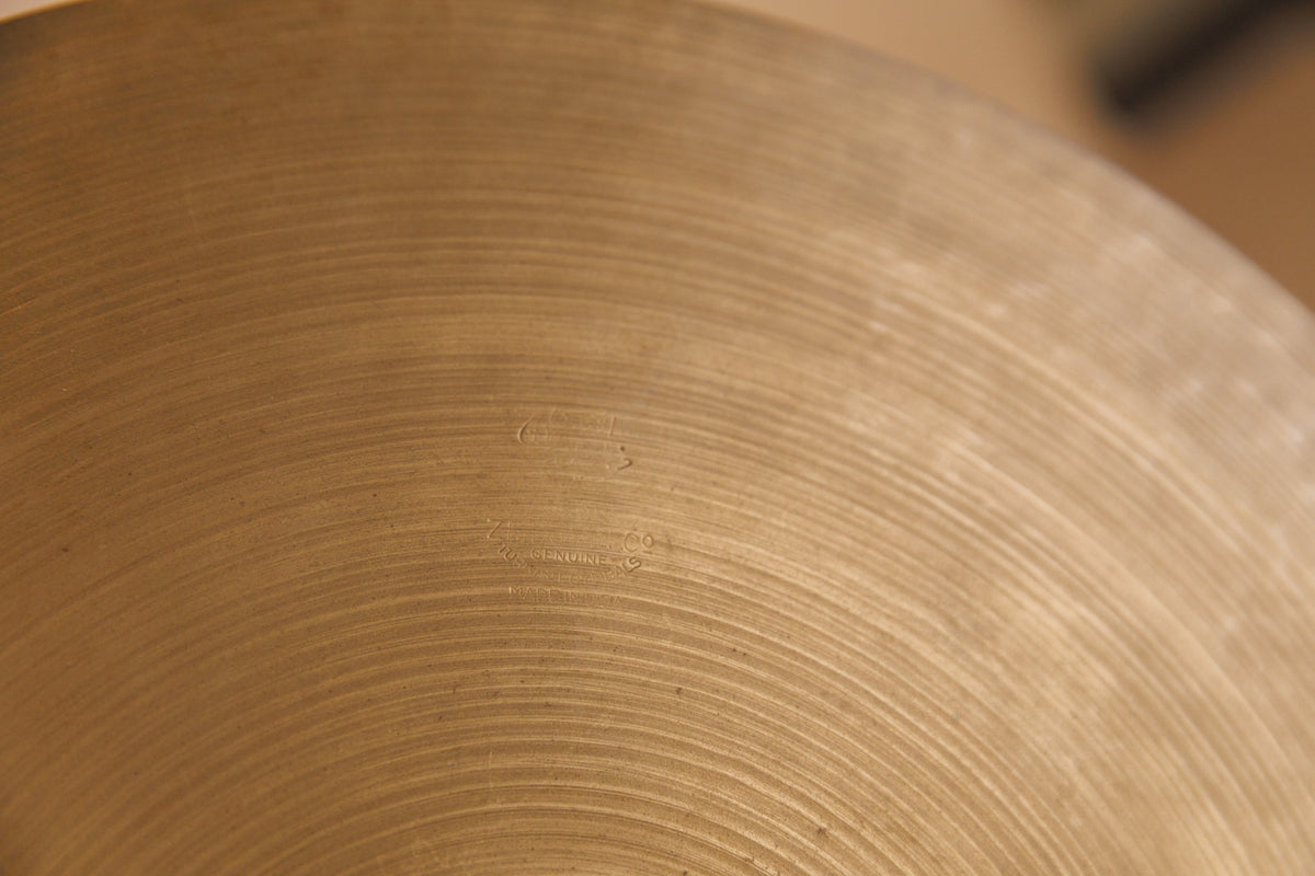 1950s Zildjian A 15" Thin Hi Hat Cymbals 874g 910g