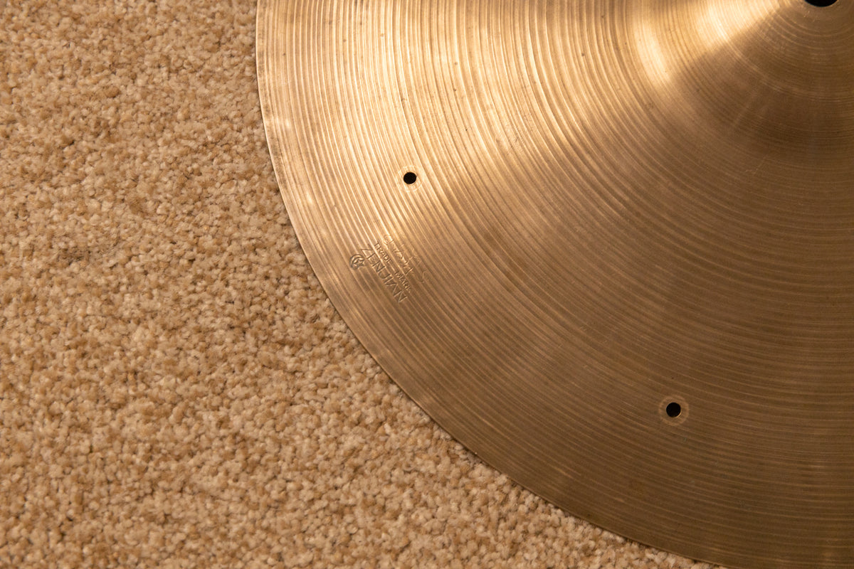Vintage Zenjian 13" Sizzle Hi Hat 511g