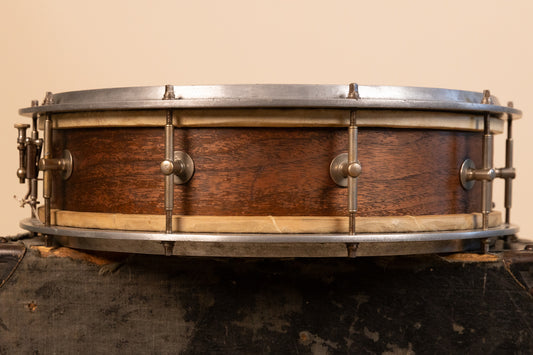 1920s "Duplex-Style" 4x14 Mahogany Snare drum