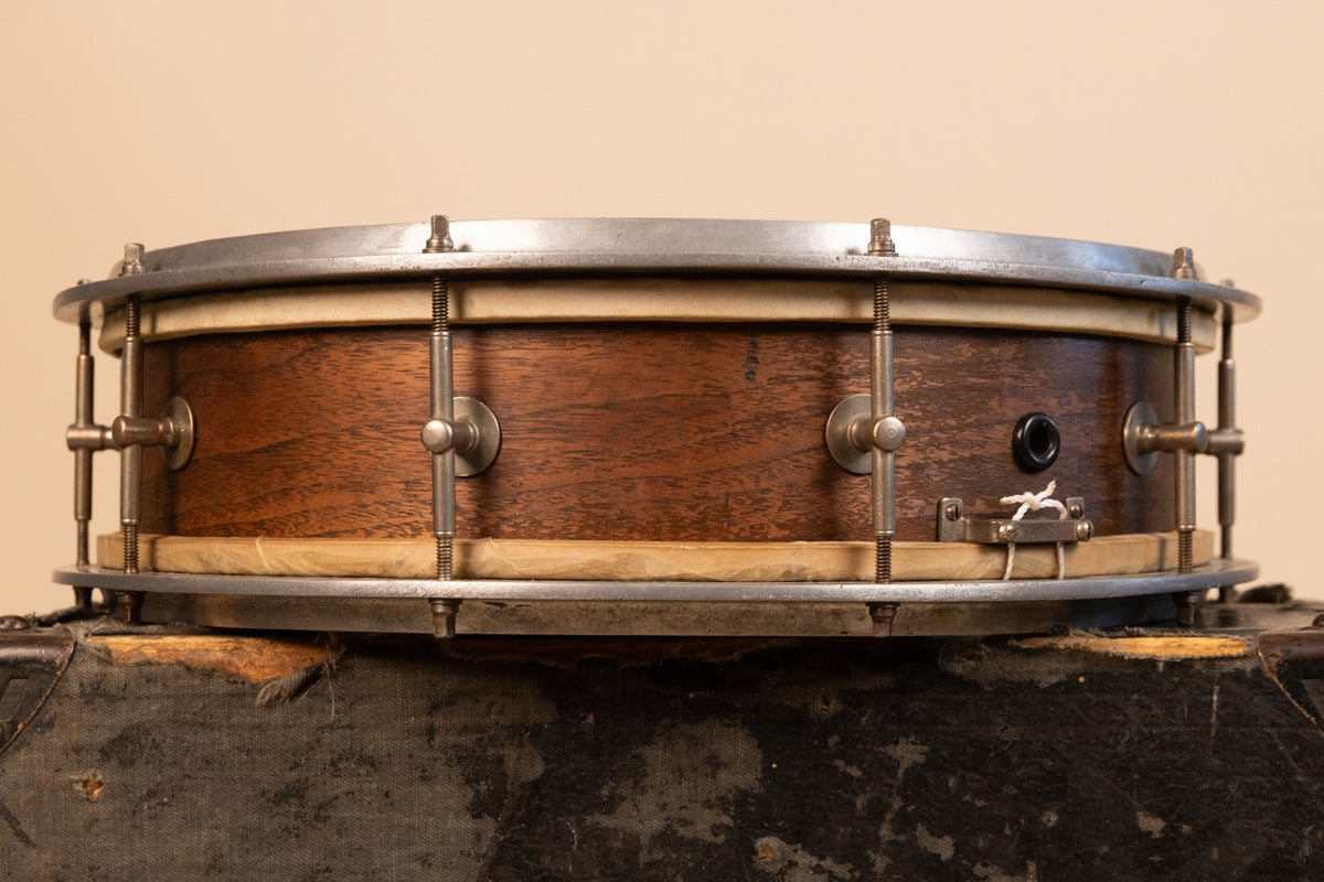 1920s "Duplex-Style" 4x14 Mahogany Snare drum