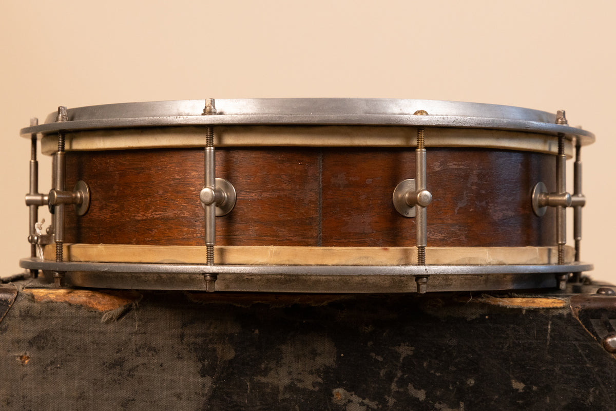 1920s "Duplex-Style" 4x14 Mahogany Snare drum