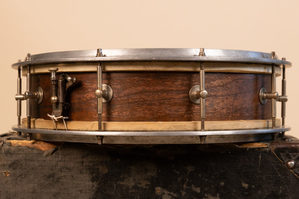 1920s "Duplex-Style" 4x14 Mahogany Snare drum