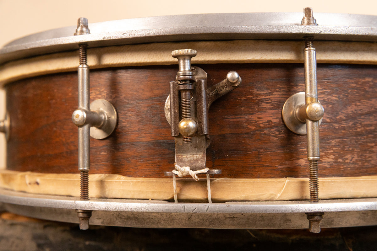 1920s "Duplex-Style" 4x14 Mahogany Snare drum