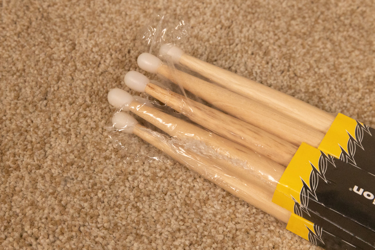 Sound Percussion Labs 5BN Hickory Drum Sticks 4-Pack