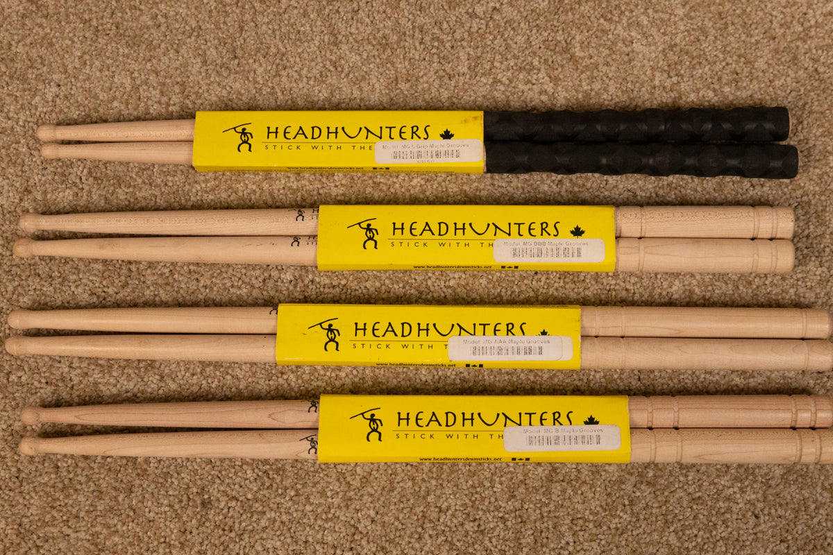 Headhunters Drum Sticks (Four Pairs)
