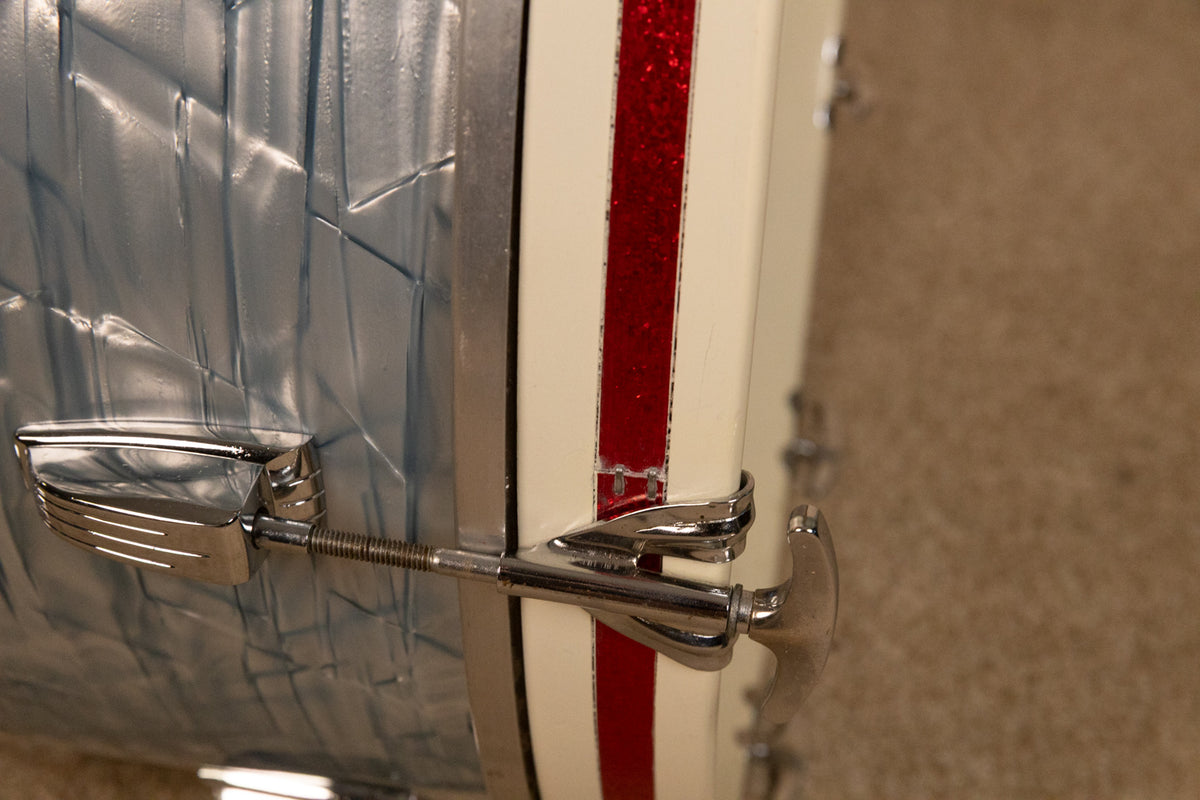 1960s Ludwig 14x22 Sky Blue Pearl Bass Drum