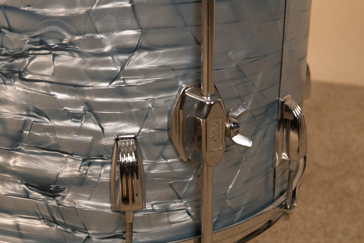 1960s Ludwig 16x16 Sky Blue Pearl Floor Tom