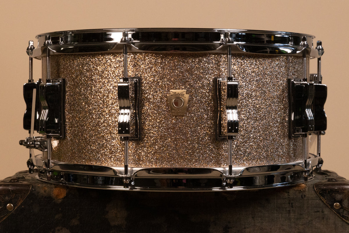 Ludwig Classic Maple 6.5x14 Champagne Sparkle Snare Drum
