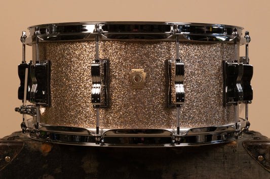 Ludwig Classic Maple 6.5x14 Champagne Sparkle Snare Drum