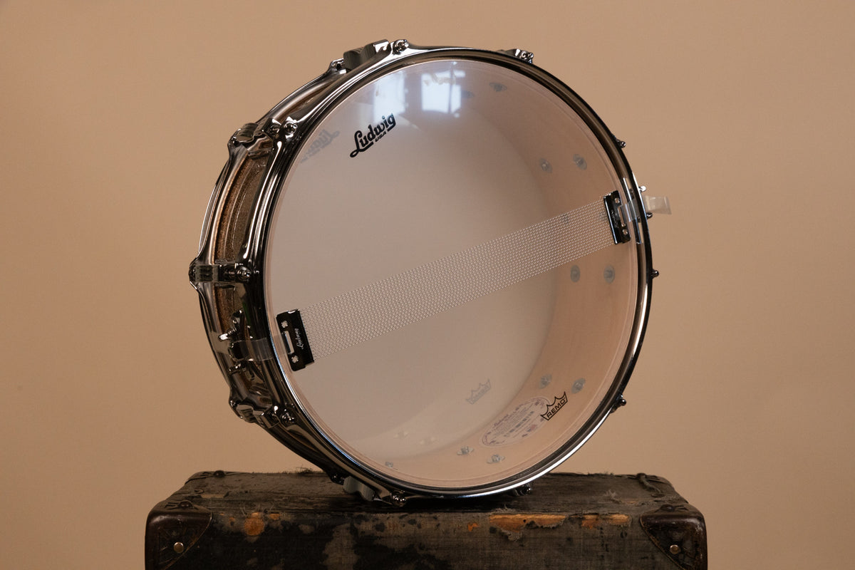 Ludwig Classic Maple 5x14 Champagne Sparkle Snare Drum